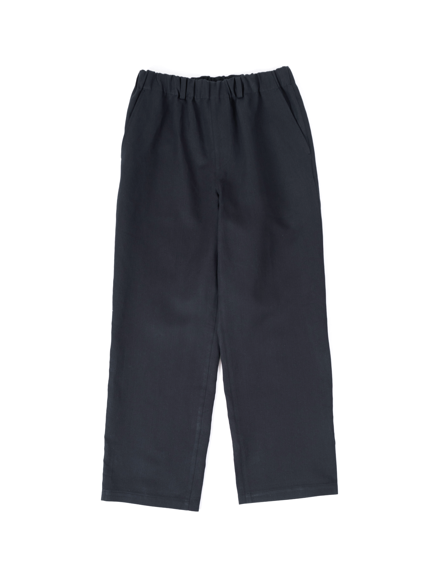 PAPER GABARGINE PANTS|FADED NAVY