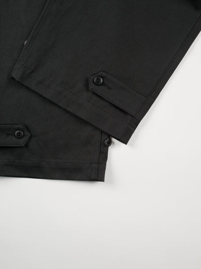 FINX/ZIMBABWE COTTON M-47 CARGO PANTS｜BLACK