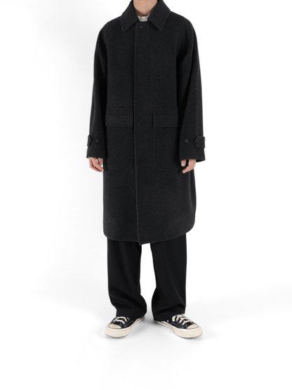 Model 176cm/62kg size M color TOP BLACK着用