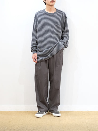 Model 175cm size L color GRAY着用