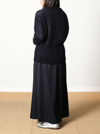 Model 159cm size S color TOP D.NAVY着用