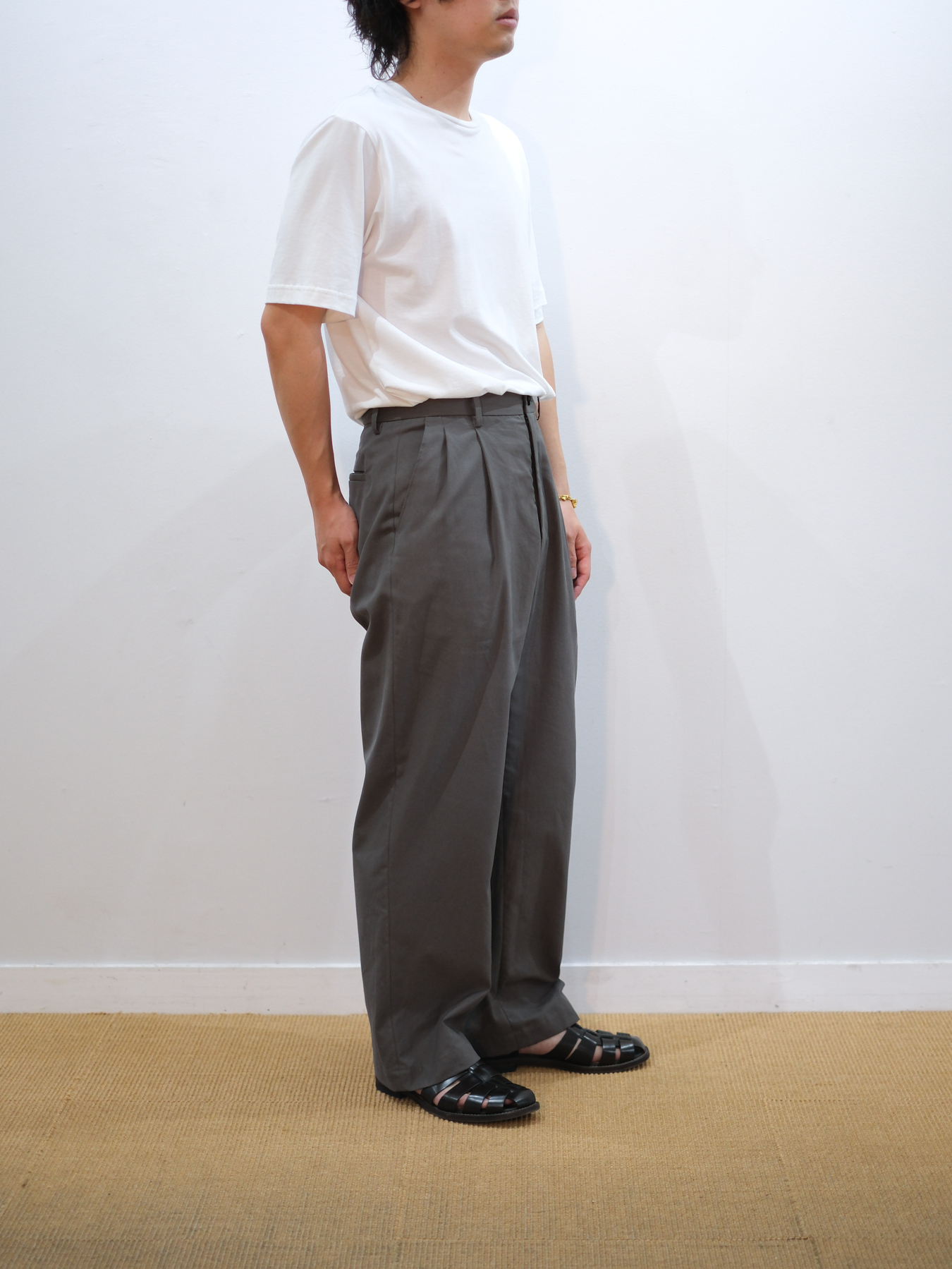 Model 170cm size S colorGRAY着用