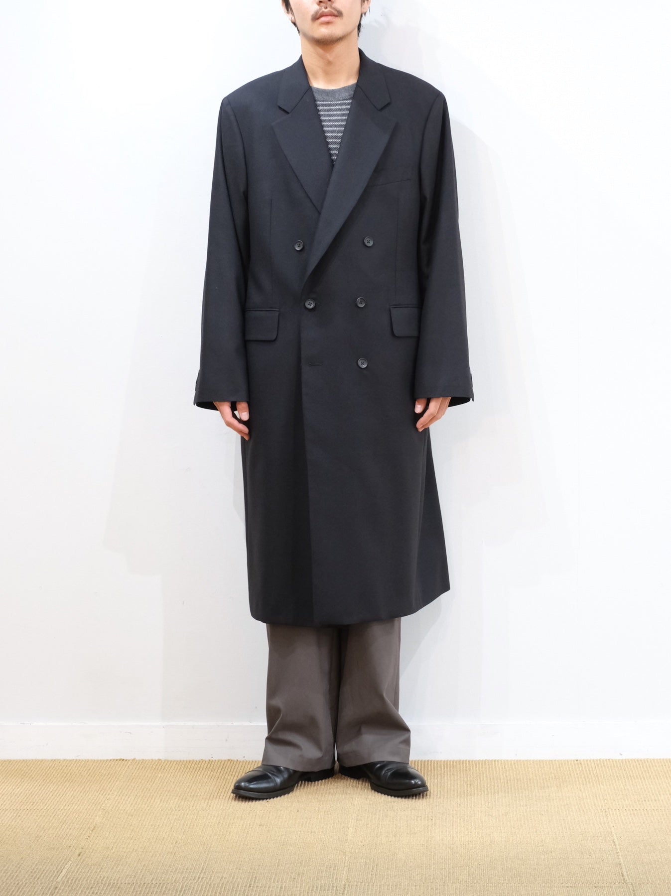 Model 175cm size L color BLACK着用
