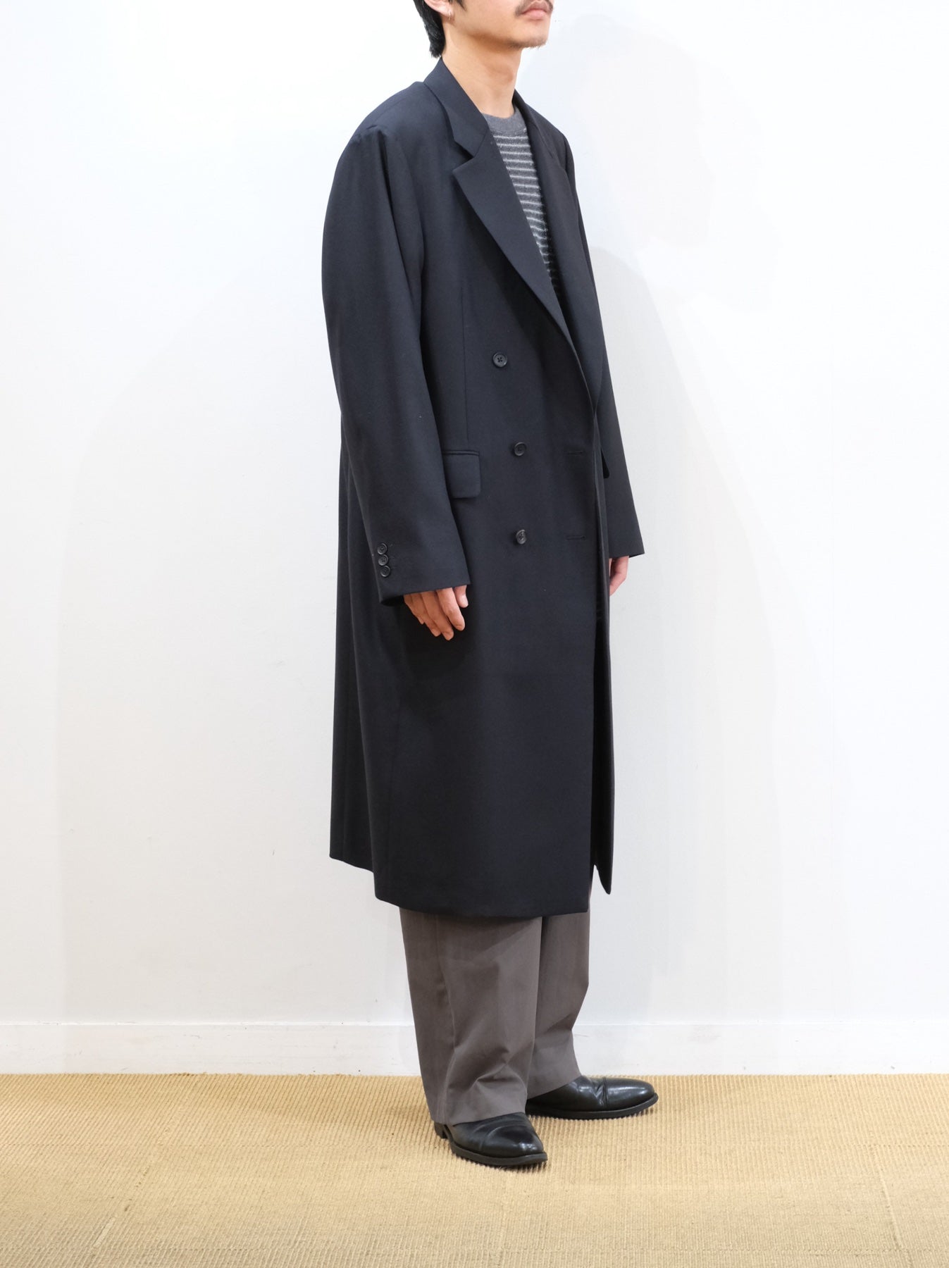 Model 175cm size L color BLACK着用