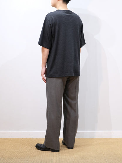 Model 170cm size M color TOP CHARCOAL着用