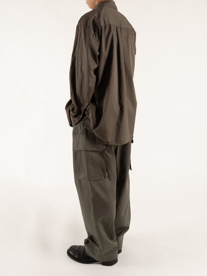 Model 164cm/52kg size S color SMOKY BROWN着用
