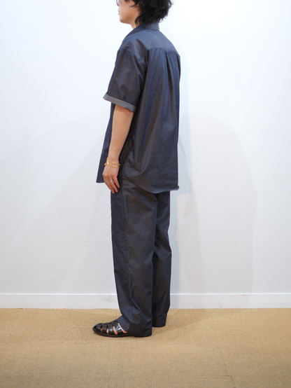 Model 170cm size S color NAVY 着用