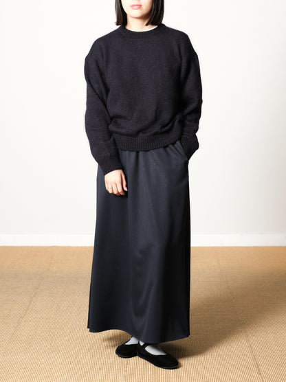 Model 159cm size S color NAVY着用