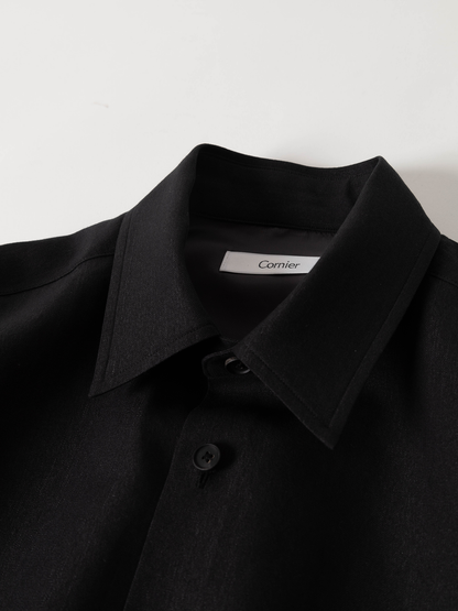 PAPER POPLIN REGULAR COLLAR SHIRTS