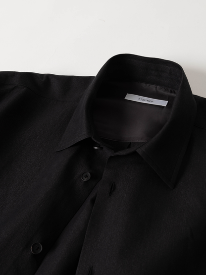 PAPER POPLIN REGULAR COLLAR SHIRTS