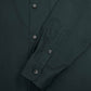 FINX COTTON TWILL REGULAR COLLAR SHIRTS｜DEEP GREEN