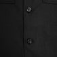 Super130's WORSTED WOOL SHIRTS｜BLACK