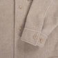 LAMB WOOL CASHMERE MOSSER OVER SHIRTS｜NATURAL