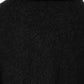 LAMB WOOL CASHMERE MOSSER OVER SHIRTS｜TOP BLACK