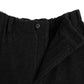 LAMB WOOL CASHMERE MOSSER PANTS｜TOP BLACK