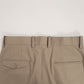 FINX COTTON GABARDINE SLACKS｜BEIGE