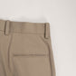 FINX COTTON GABARDINE SLACKS｜BEIGE