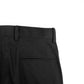 FINX COTTON GABARDINE SLACKS｜GUNMETAL