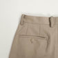 FINX COTTON GABARDINE WIDE PANTS｜BEIGE