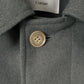 Super130’ s WOOL DOUBLE CLOTH BALMACAAN COAT｜LIGHT GRAY