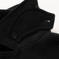 Super130’ s WOOL DOUBLE CLOTH BALMACAAN COAT for WOMEN｜TOP BLACK