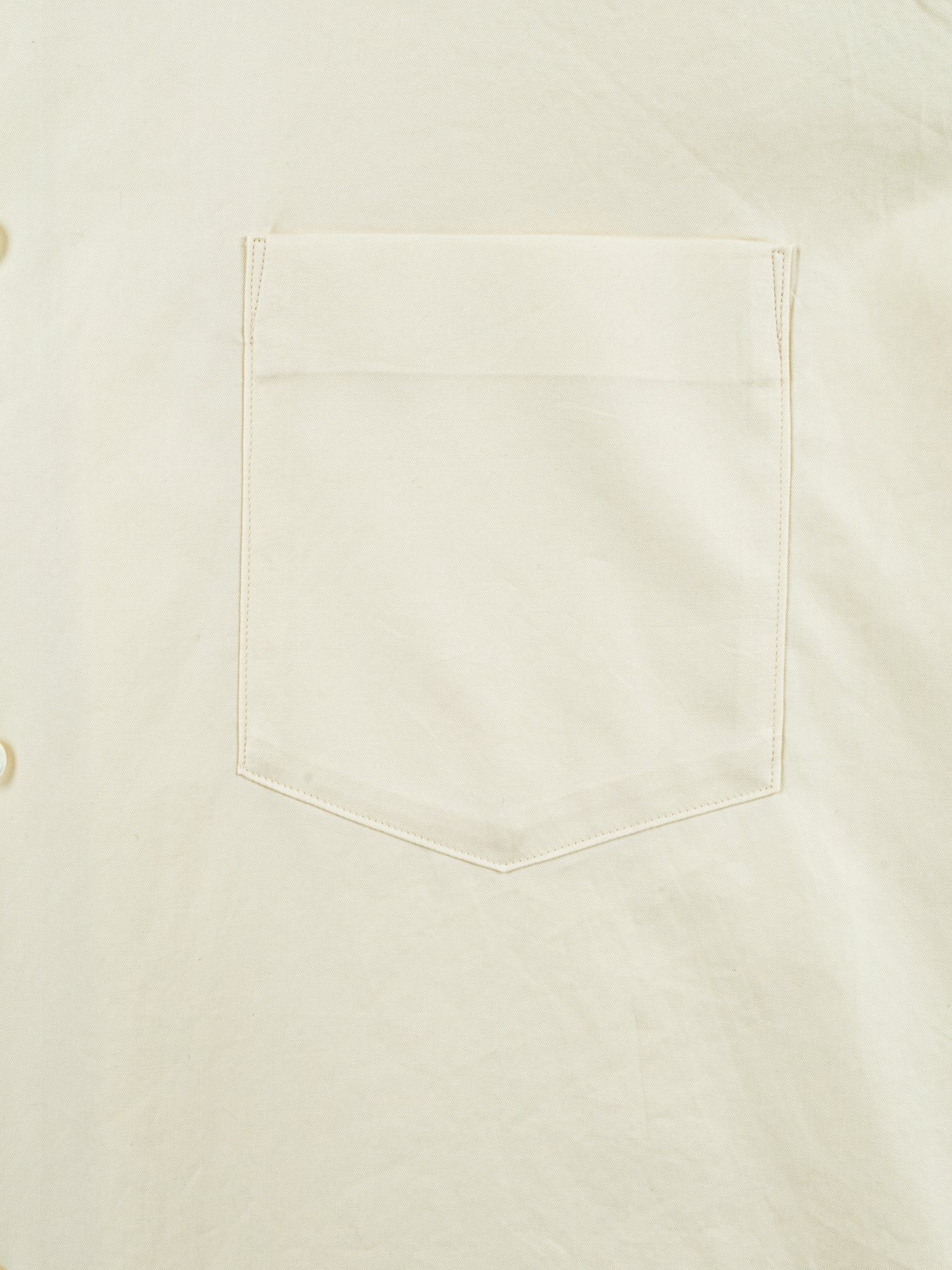 FINX COTTON TWILL BAND COLLAR SHIRTS｜LIGHT YELLOW