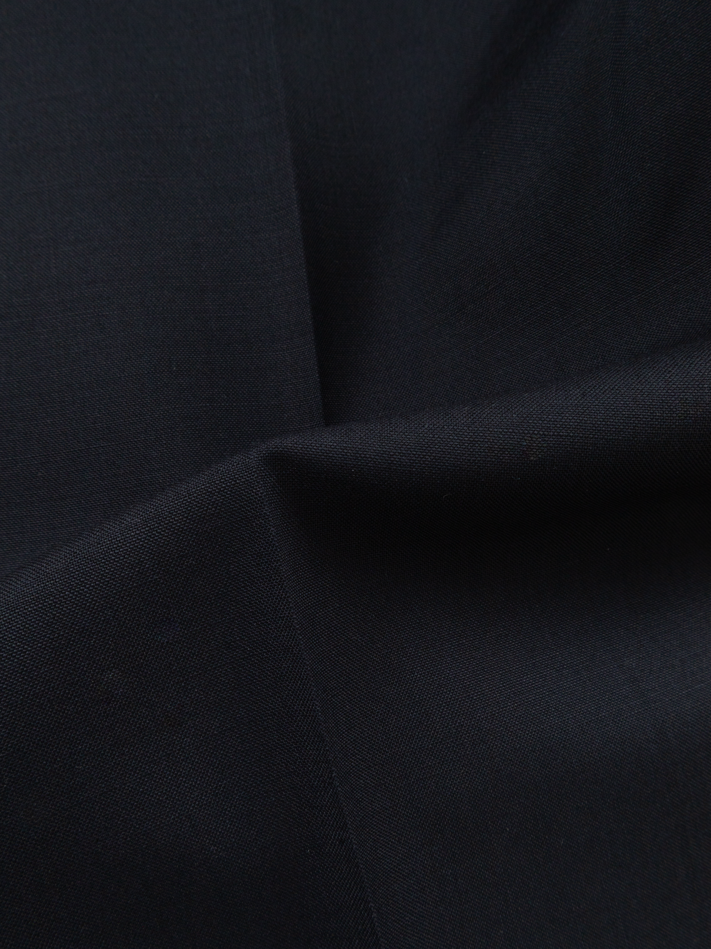 Super160's WOOL/KID MOHAIR SLACKS｜DARK NAVY