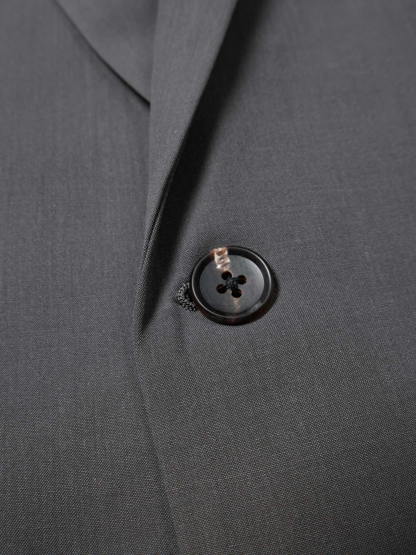 Super130's WORSTED WOOL TROPICAL TAILORED JACKET｜ASH TAUPE