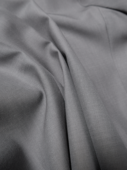 Super130's WORSTED WOOL TROPICAL TAILORED JACKET｜LIGHT GRAY