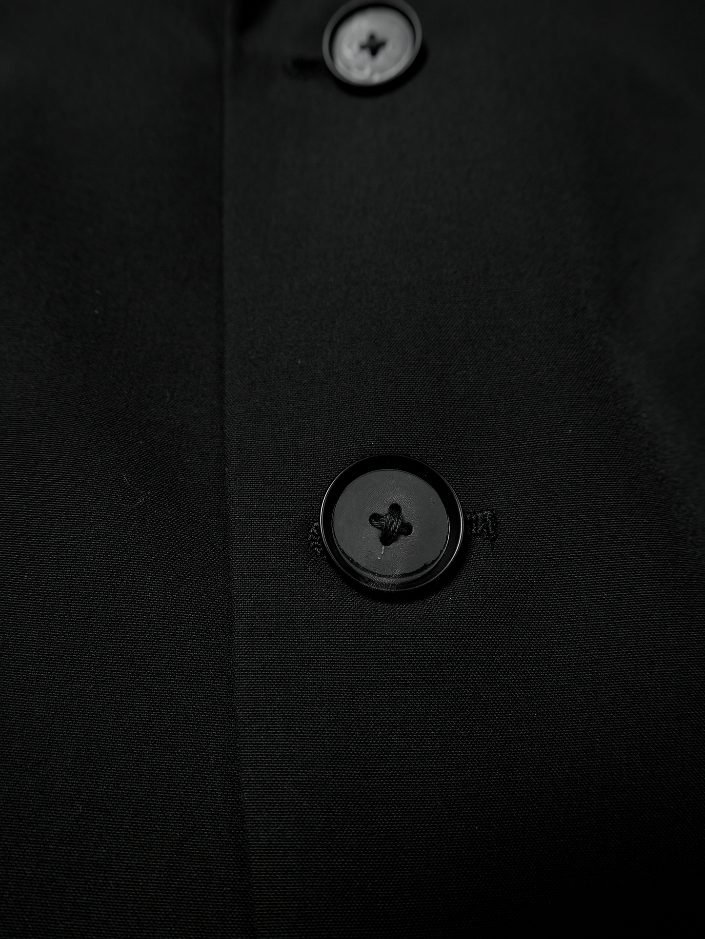 Super130's WORSTED WOOL TROPICAL TAILORED JACKET｜BLACK