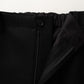 Super130's WOOL DOUBLE CLOTH PANTS｜TOP BLACK