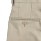 Super130's WORSTED WOOL LIGHT GABARDINE SLACKS｜DUSTY BEIGE