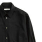 Super180's WORSTED WOOL SHIRTS｜BLACK