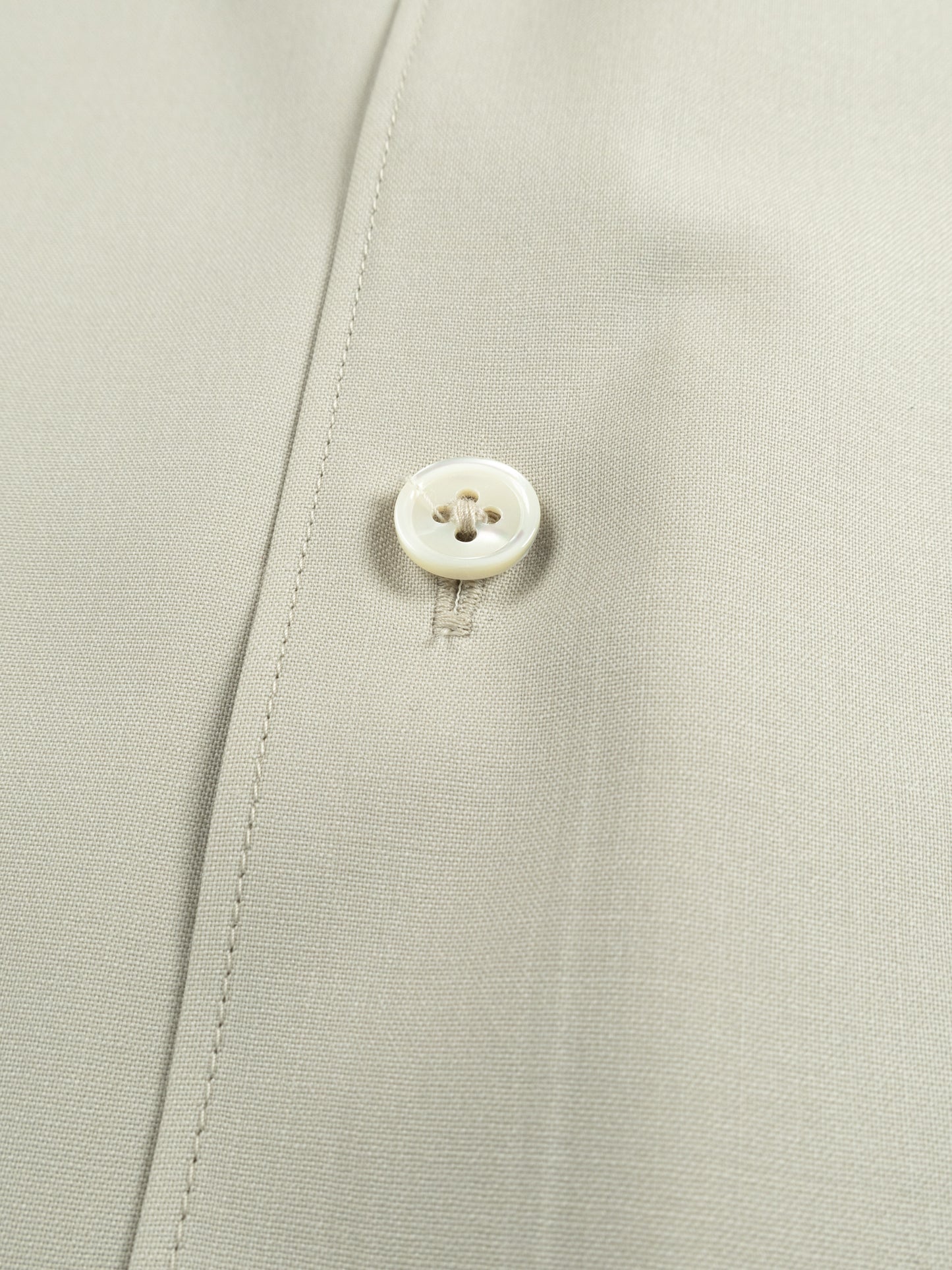 Super180's WORSTED WOOL SHIRTS｜IVORY