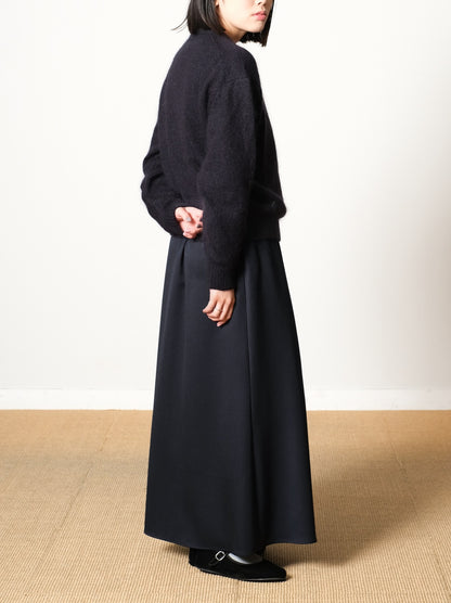 Model 159cm size S color NAVY着用