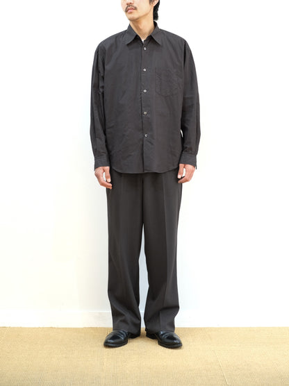 Model 175cm size L color AGED GRAY着用