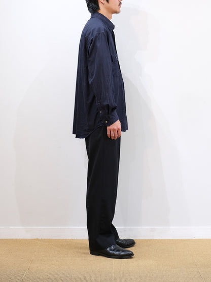 Model 175cm size M color NAVY着用