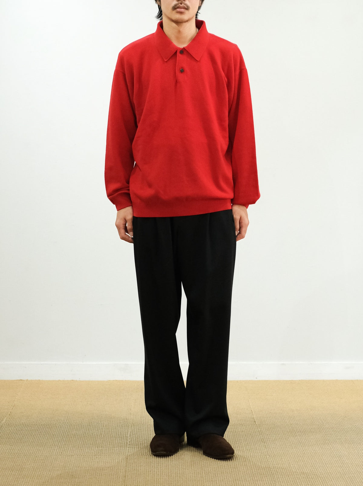 Model 175cm size L color SCARLET着用