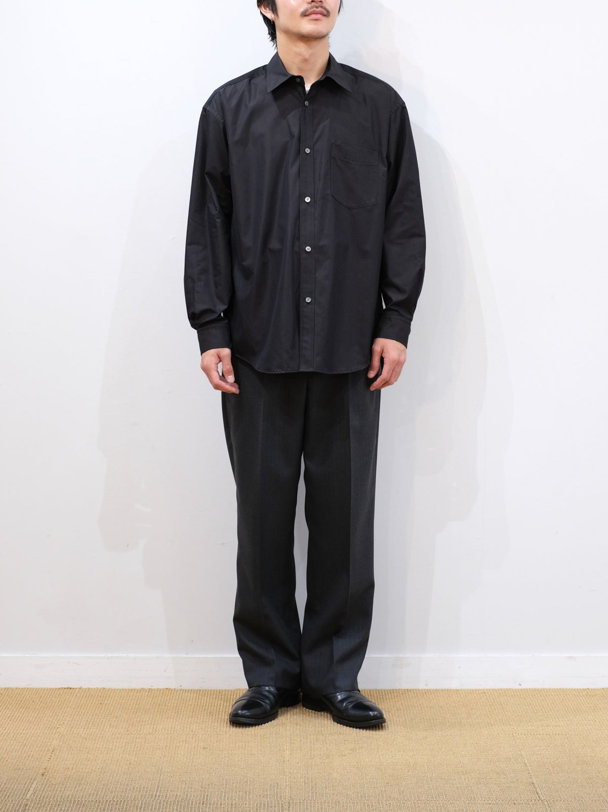 Model 175cm size M color BLACK着用