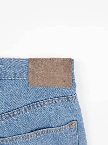 SILK/COTTON VINTAGE JEANS｜LIGHT BLUE