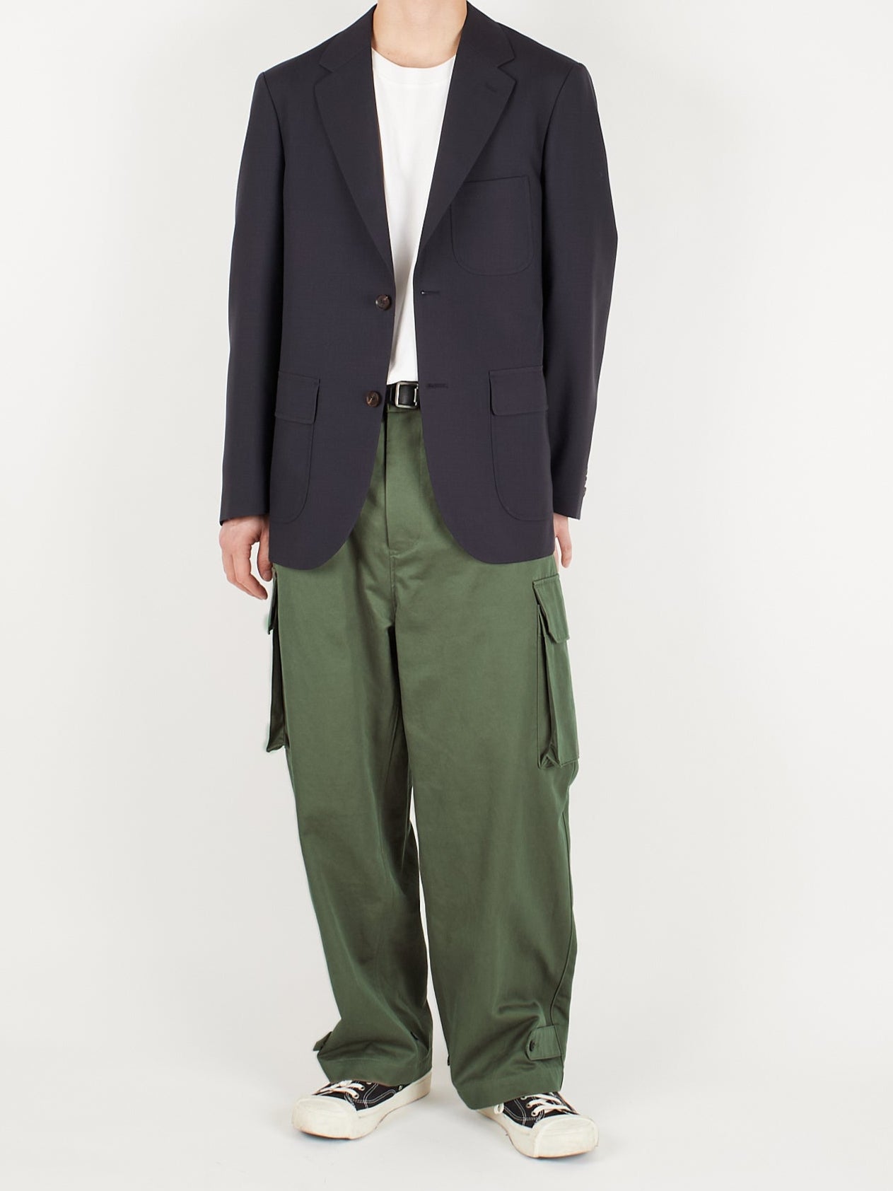 送料無料 ギフト FINX/ZIMBABWE COTTON M-47 CARGO PANTS｜BLACK – Cornier パンツ