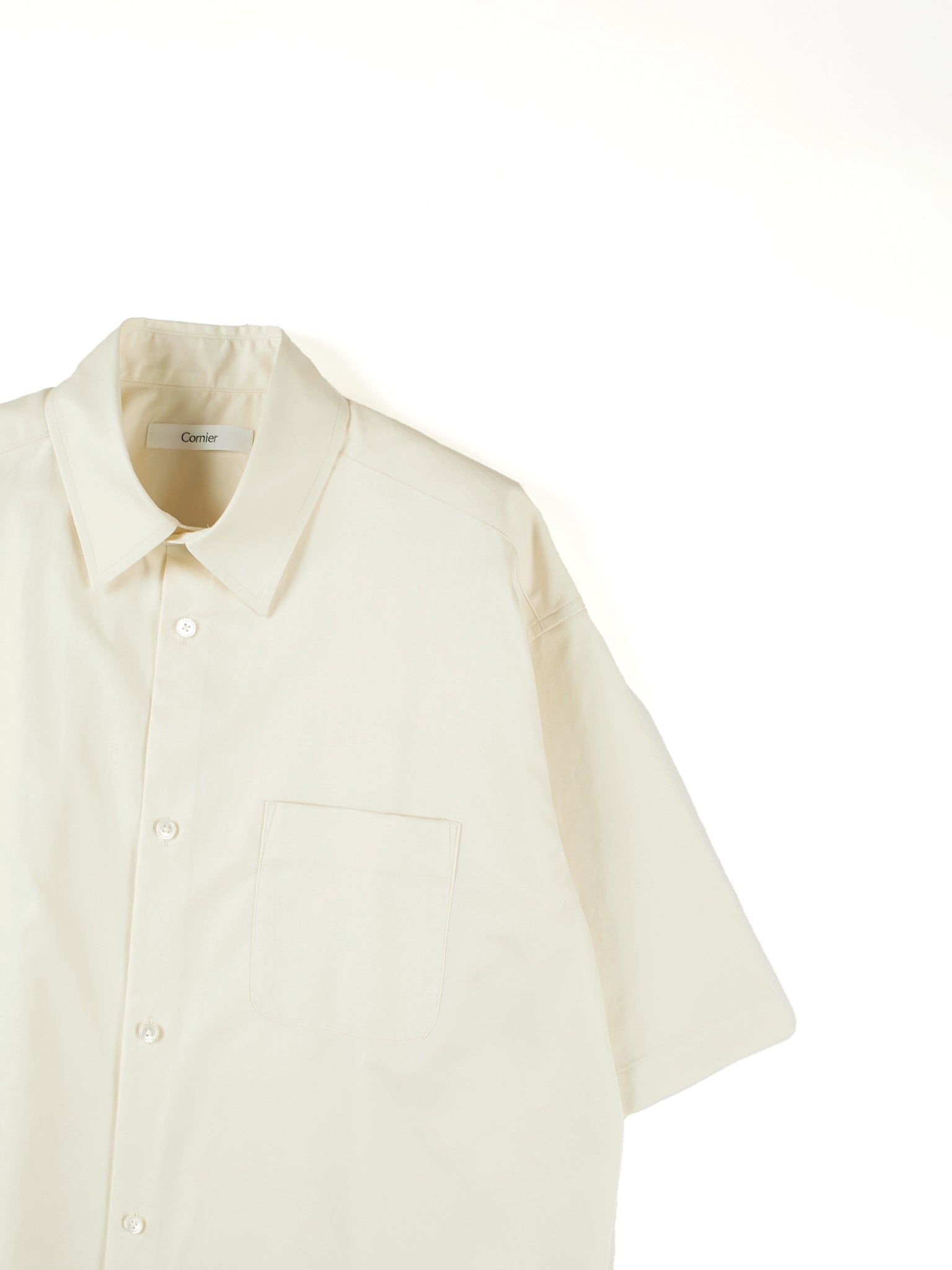 【2024】お歳暮・冬ギフト COTTON FINX TWILL Cornier – YELLOW SHIRTS｜LIGHT SLEEVE HALF トップス