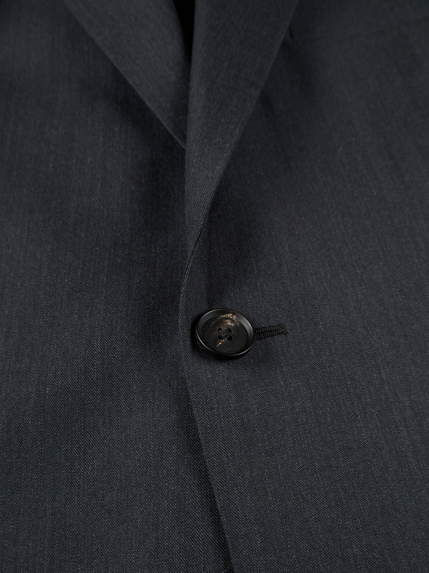 Super130's WORSTED WOOL LIGHT GABARDINE TAILORED JACKET｜TOP CHARCOAL