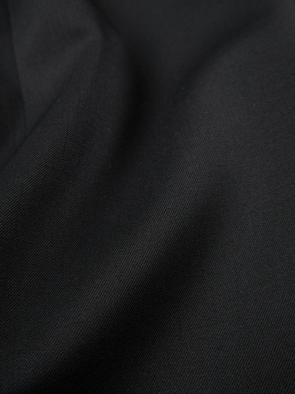 Super130's WOOL LIGHT GABARDINE TAILORED JACKET for WOMEN｜BLACK