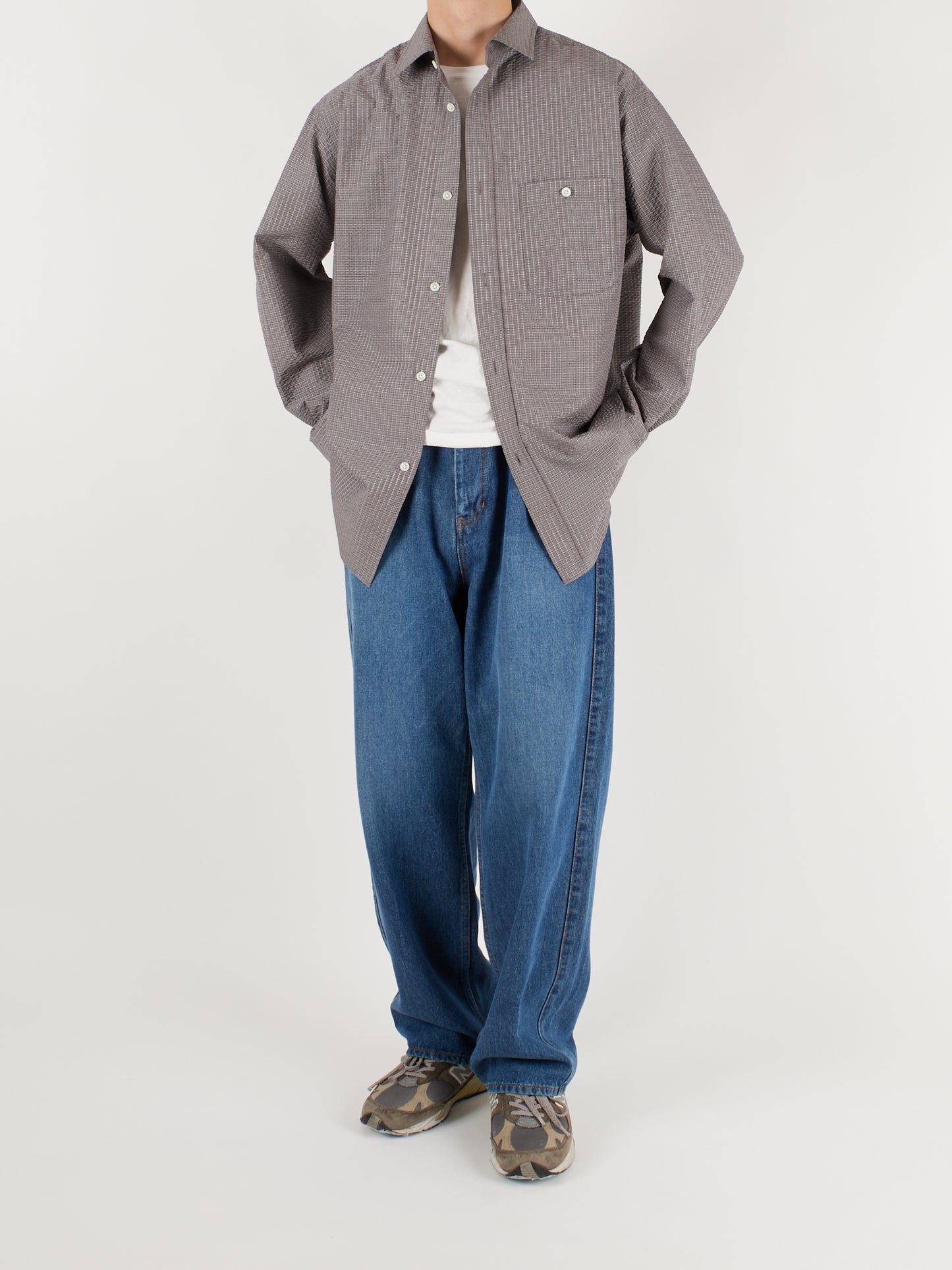 Model 176cm/62kg size L着用
