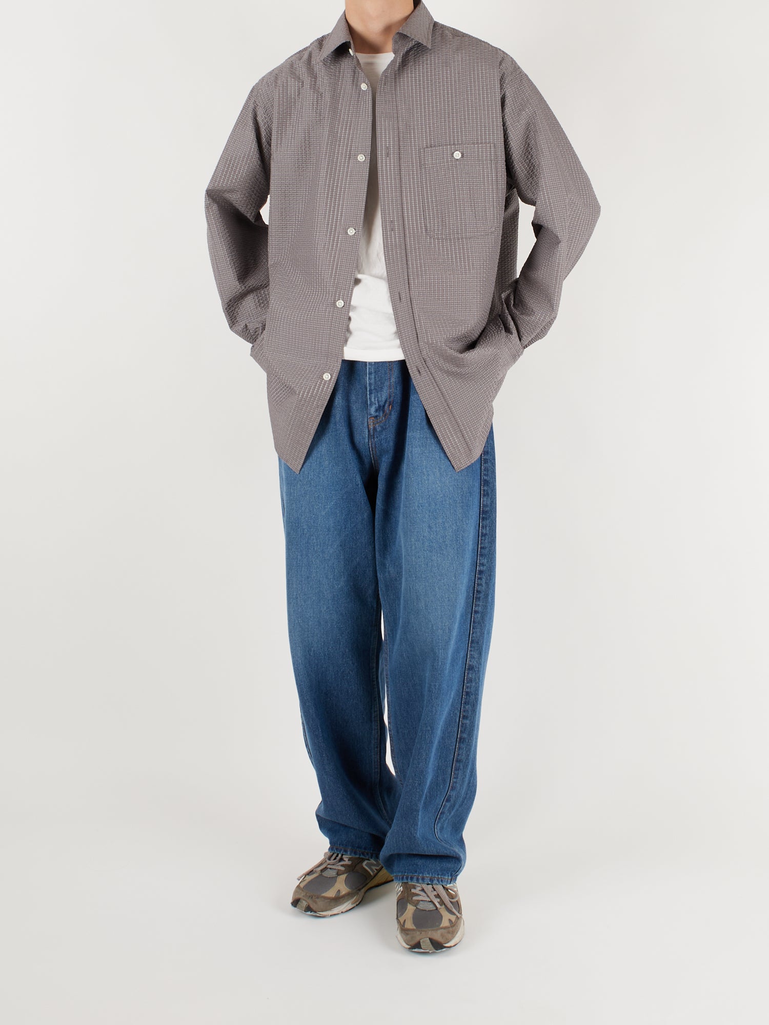 Model 176cm/62kg size L着用