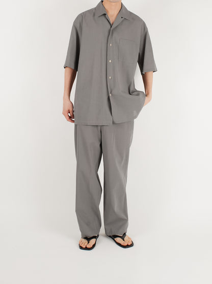 Model 176cm/62kg size L color GRAY着用
