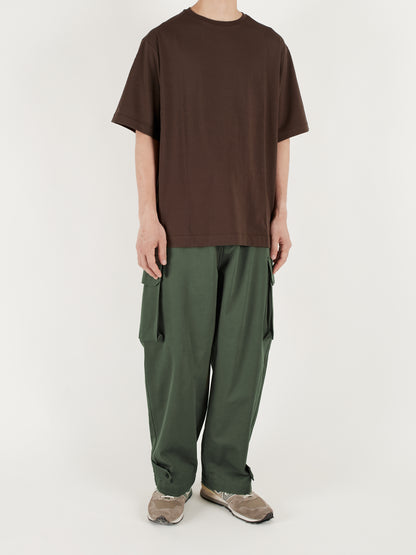 Model 176cm/62kg size M color BROWN着用