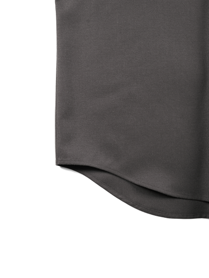 Super160's WOOL LIGHT MILLED SHIRTS｜MOCHA