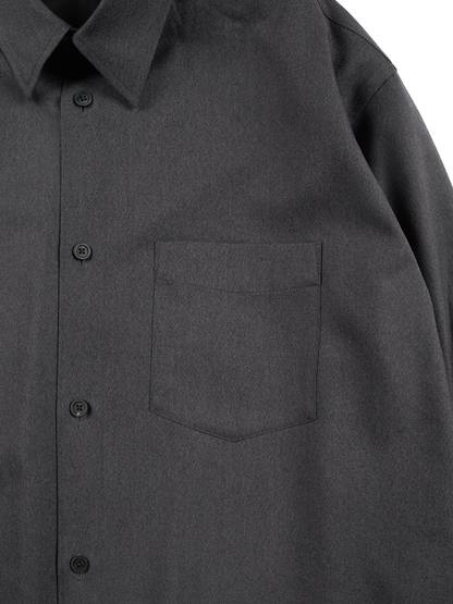 Super160's WOOL LIGHT MILLED SHIRTS｜MIX